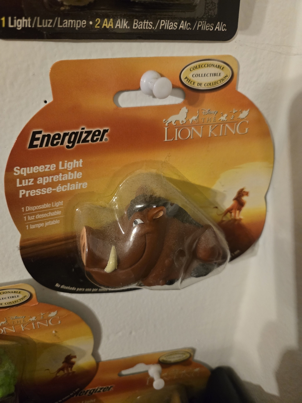 Energizer The Lion King Pumbaa Squeeze Light - Brown